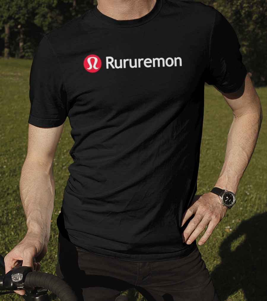 Rururemon Brand Red Circle T-Shirt