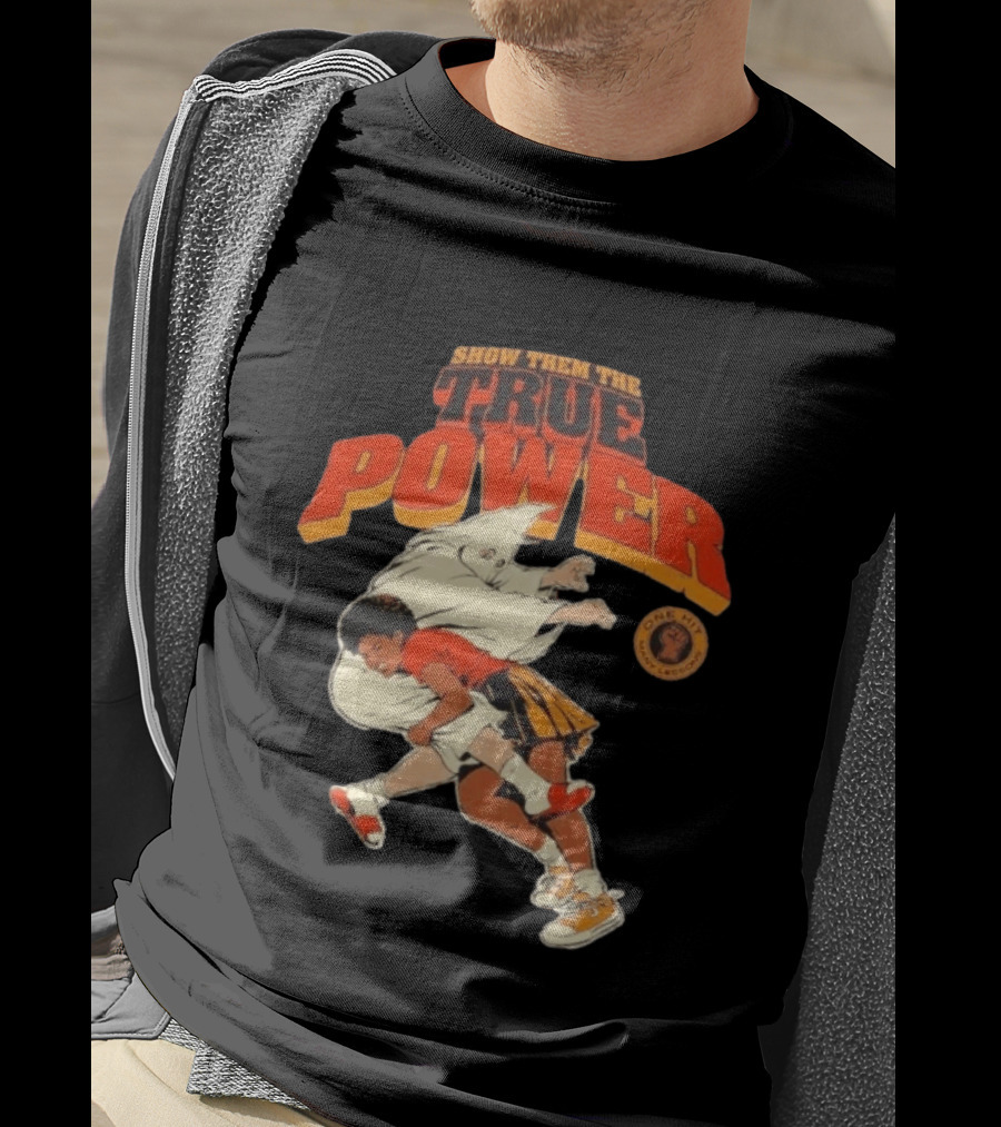 Show Them The True Power One Hit Many Lessons Basketball Spirit T-Shirt