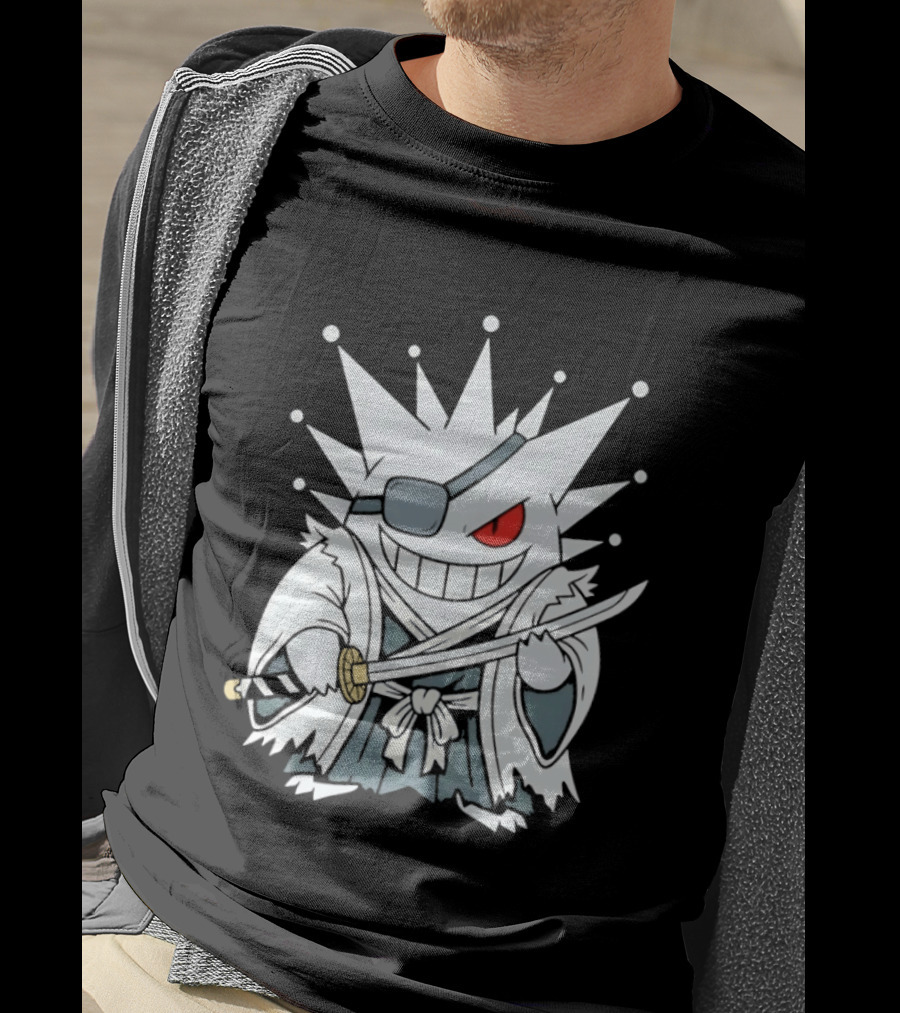 Gengar Samurai Warrior Katana Pokémon Ninja T-Shirt