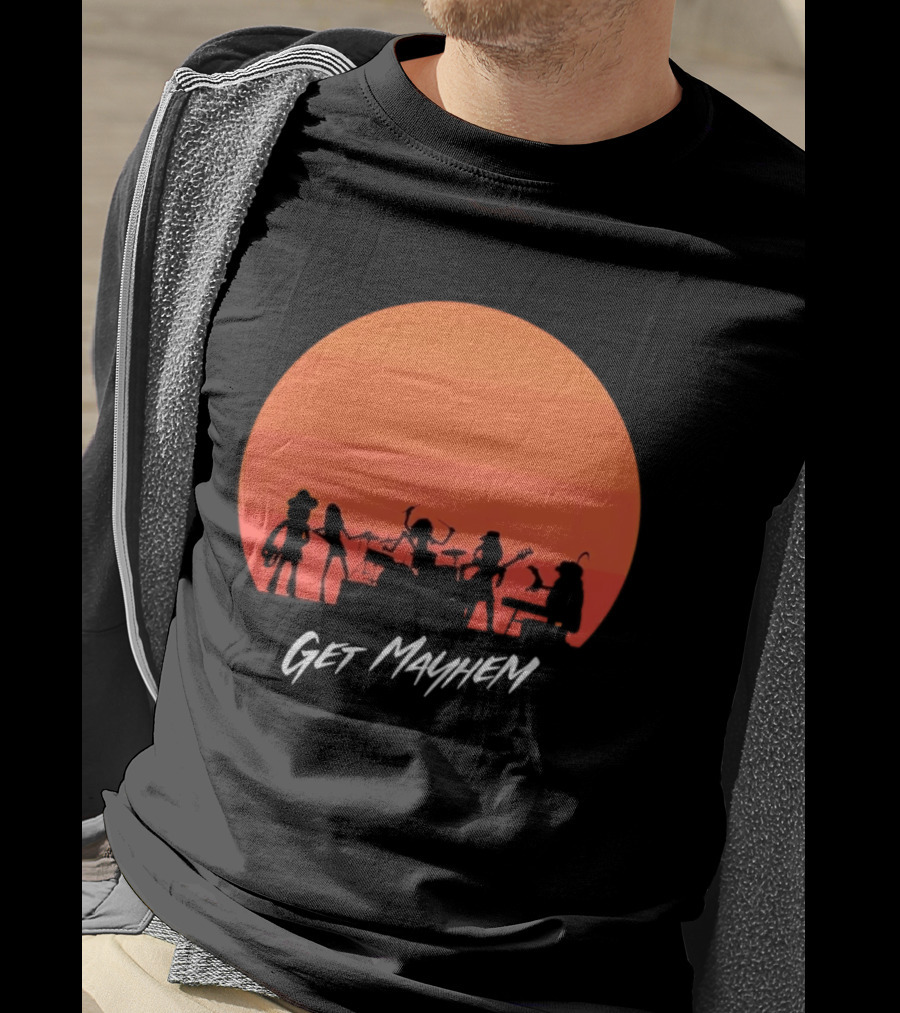 Get Mayhem Band Sunset Concert T-Shirt