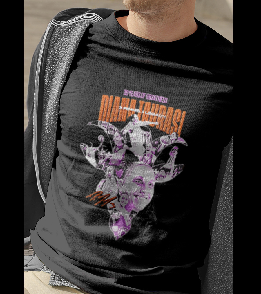 20 Years Of Greatness Diana Taurasi 3 Rings Legacy T-Shirt
