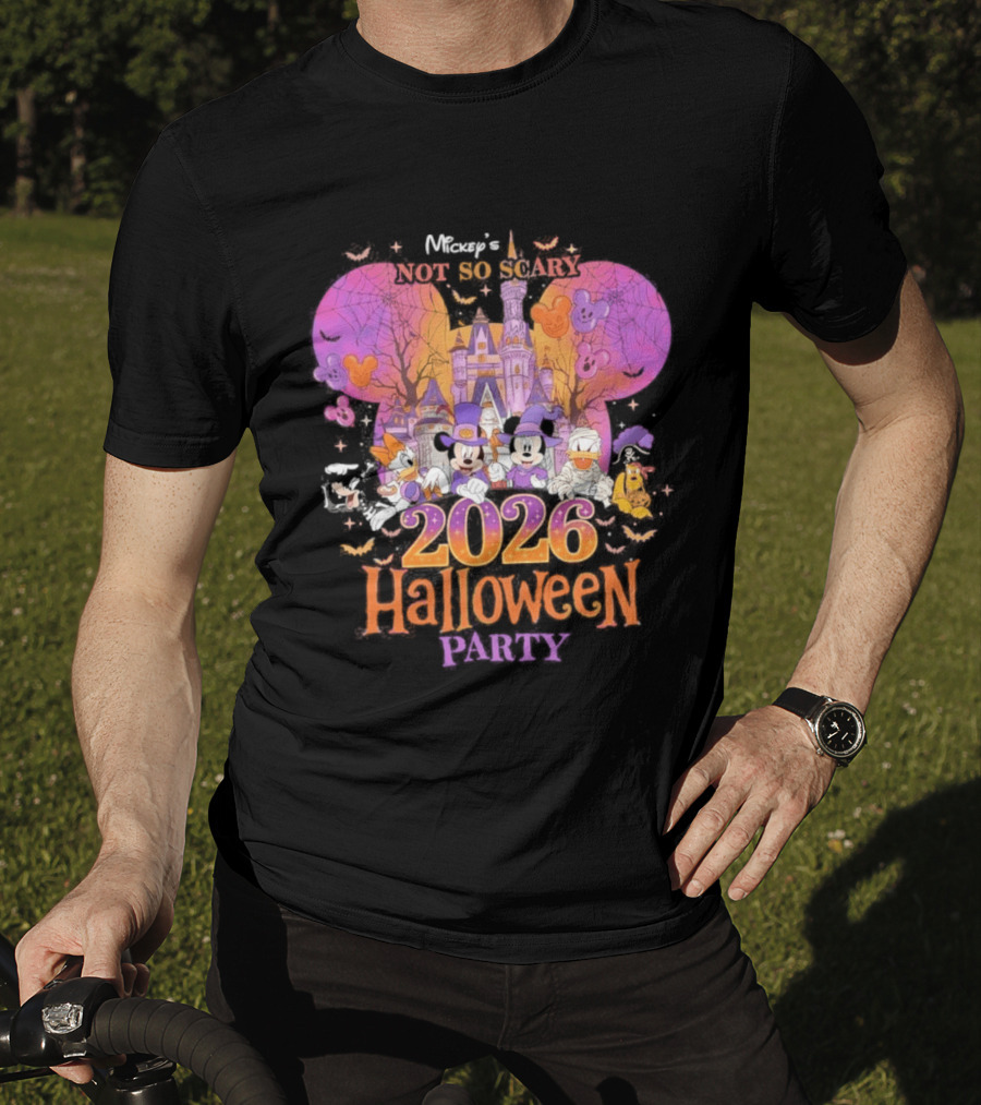 Mickey's Not So Scary 2026 Halloween Party T-Shirt