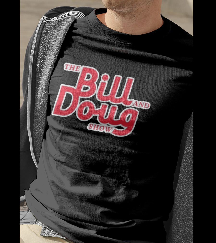 Ohio State Buckeyes The Bill And Doug Show Red Lettering T-Shirt