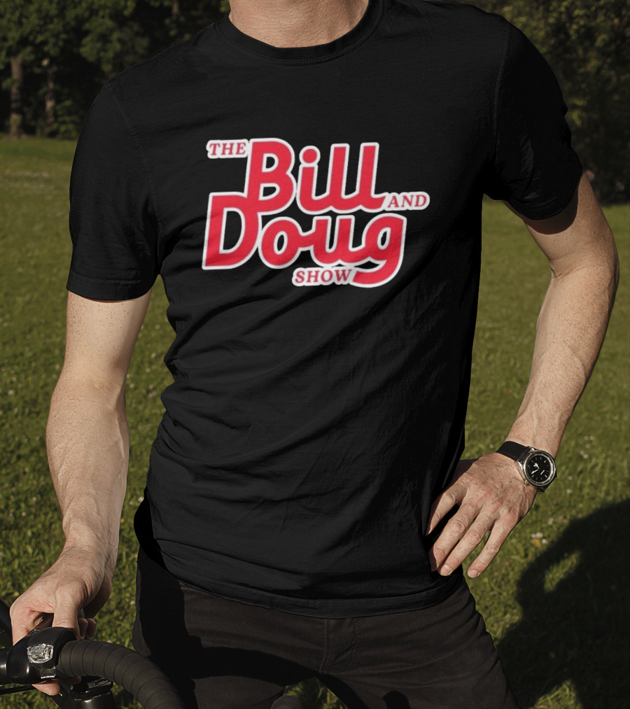 Ohio State Buckeyes The Bill And Doug Show Red Lettering T-Shirt