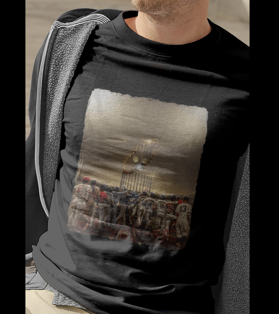September Baseball Race To October Trophy MLB 2026 Players Journey Toward Championship Glory T-Shirt