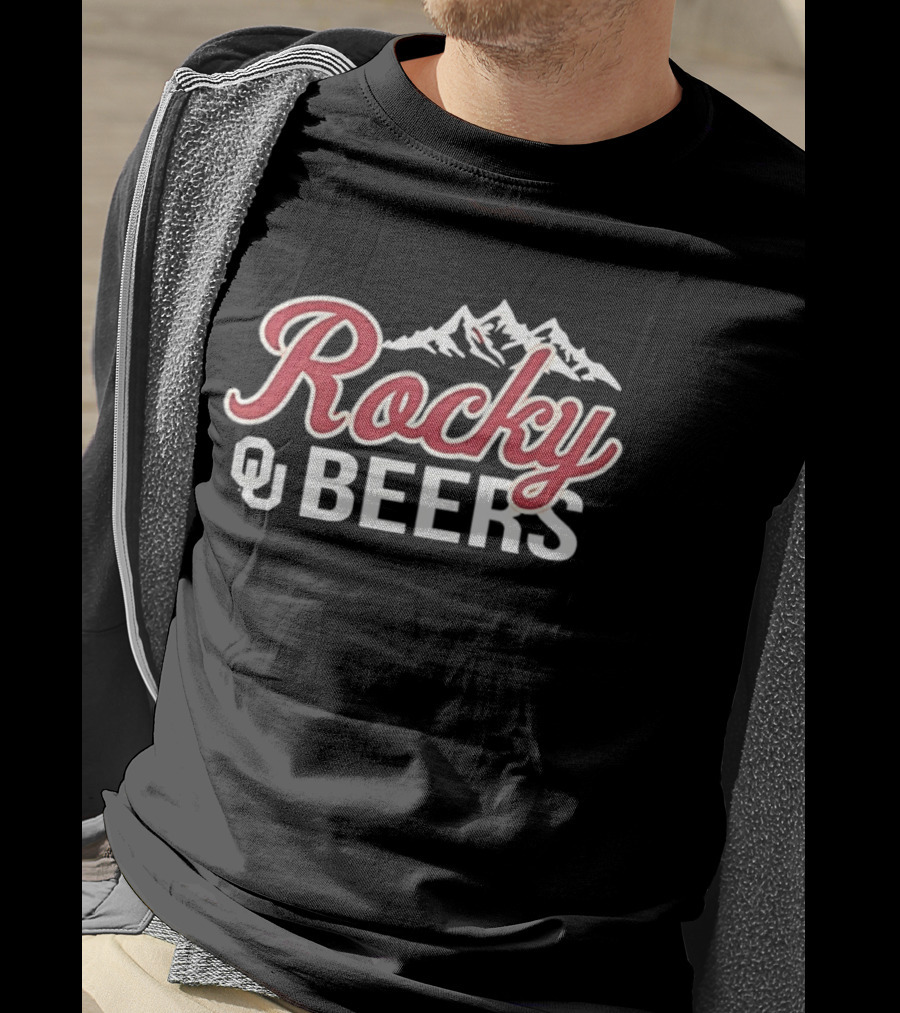 Rocky Beers OU Oklahoma Sooners College Sports T-Shirt