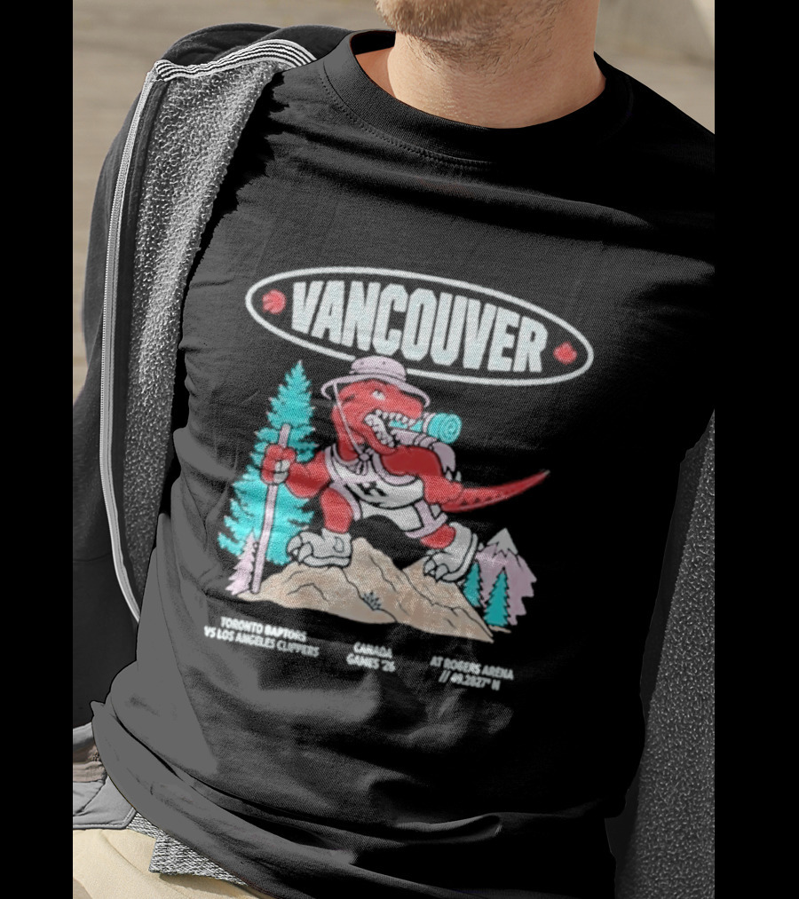 Vancouver Raptors Cartoon 2026 T-Shirt