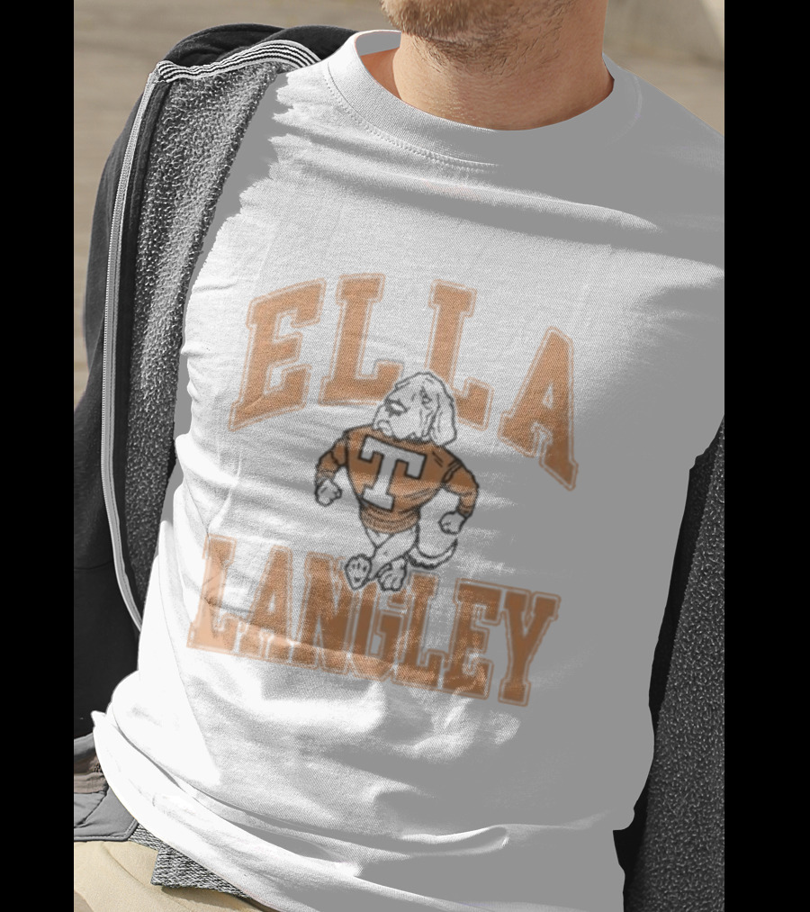 Ella Langley Live At Food City Center Knoxville With Iconic Tennessee Mascot T T-Shirt