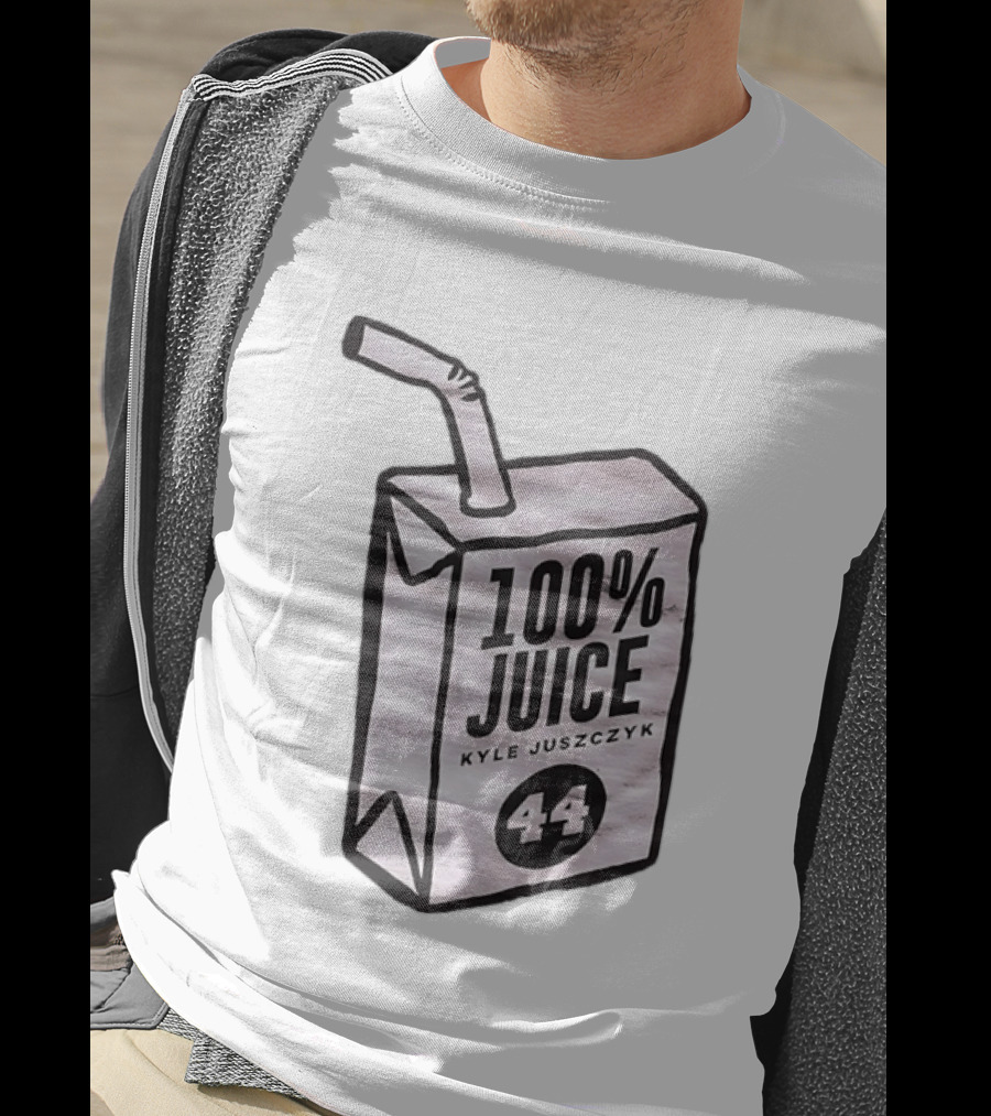 Kyle Juszczyk 100 Percent Juice 44 San Francisco 49ers Carton T-Shirt