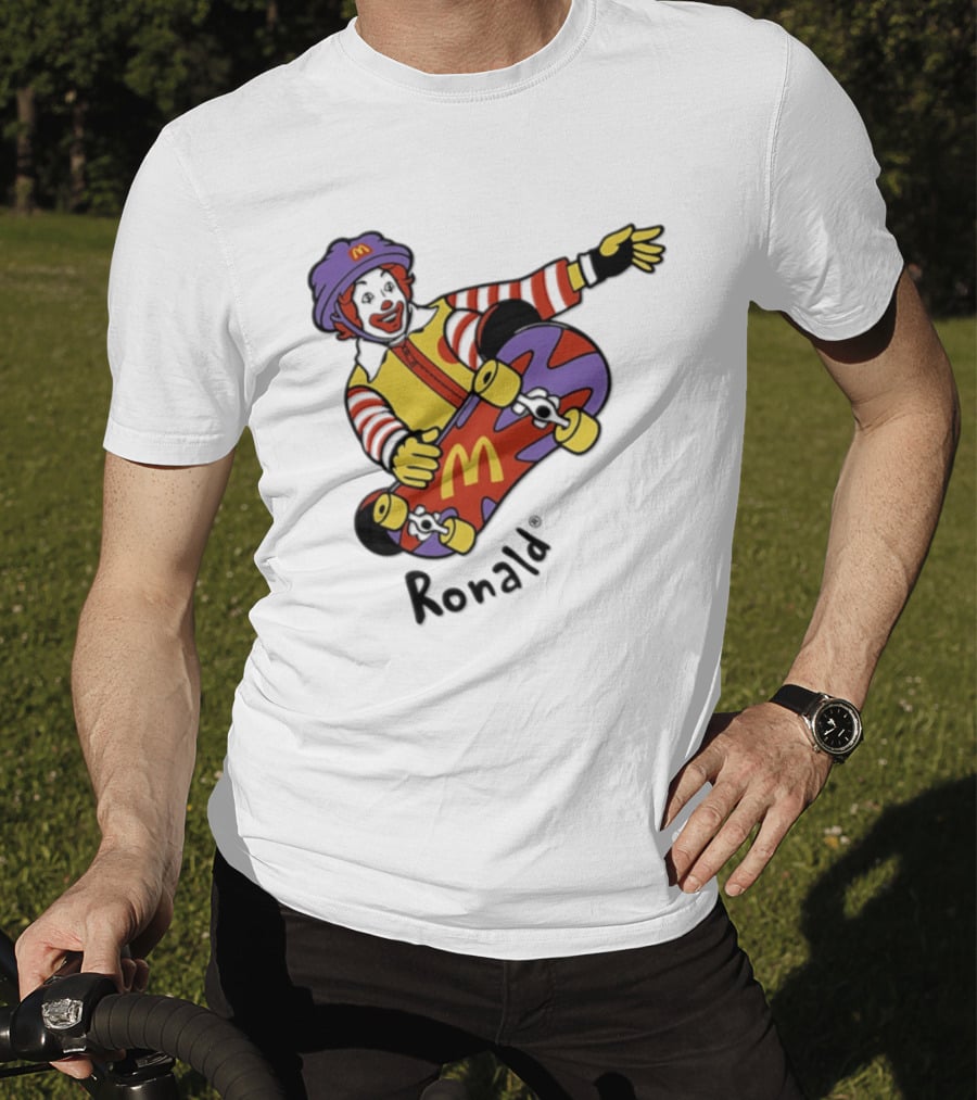 Ronald McDonald Skateboarding McDonald's Fun T-Shirt