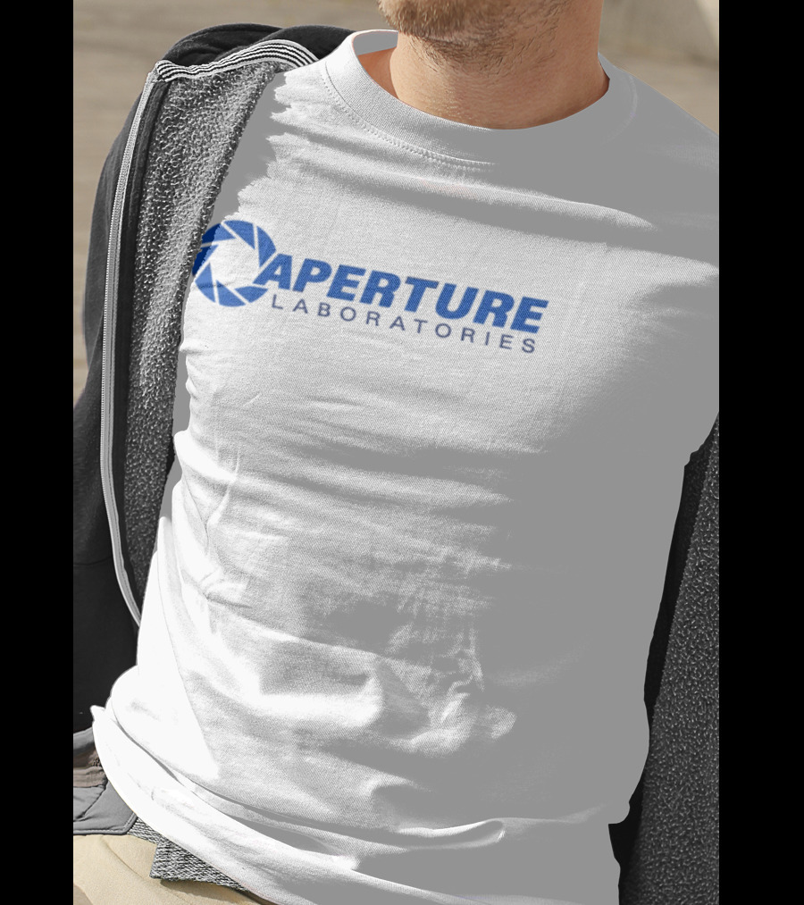 Aperture Laboratories Portal Valve Official Merchandise T-Shirt