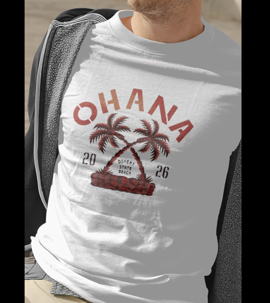 Ohana Doheny State Beach 2026 Palm Trees Summer T-Shirt