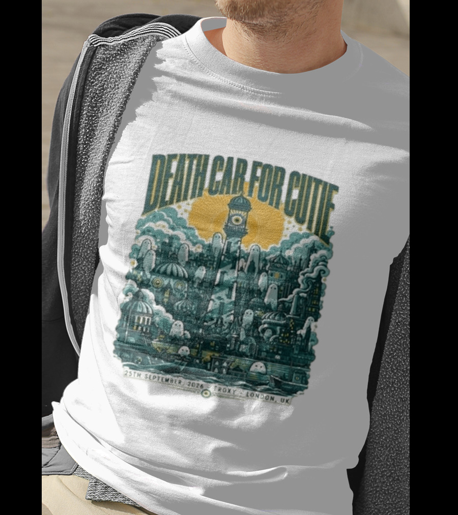 Death Cab For Cutie 25th September 2026 Troxy London UK T-Shirt