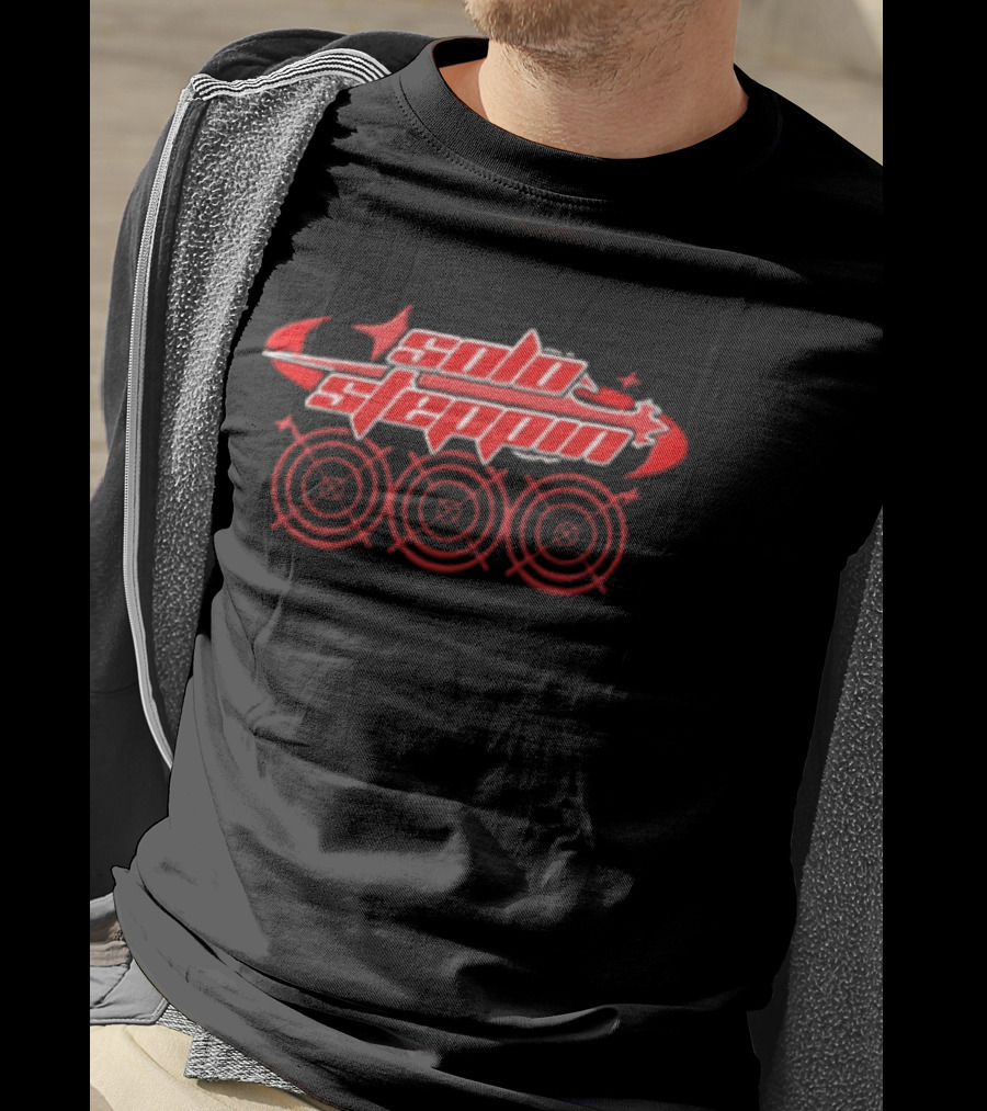 Solo Steppin Target Red Triple Circles T-Shirt