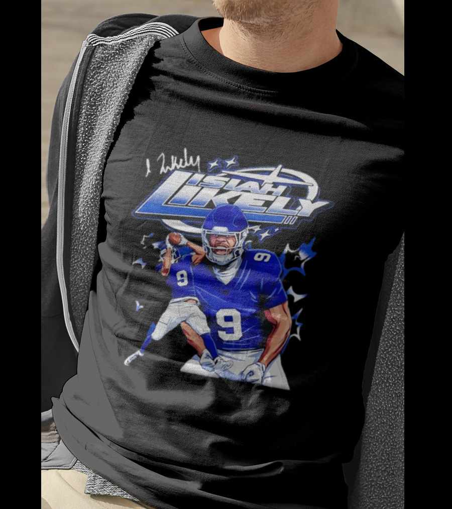 Isiah Likely Baltimore Ravens Number 9 Football T-Shirt