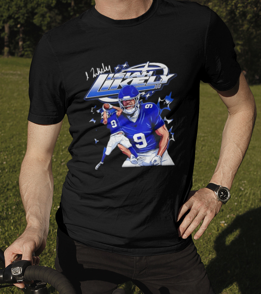 Isiah Likely Baltimore Ravens Number 9 Football T-Shirt