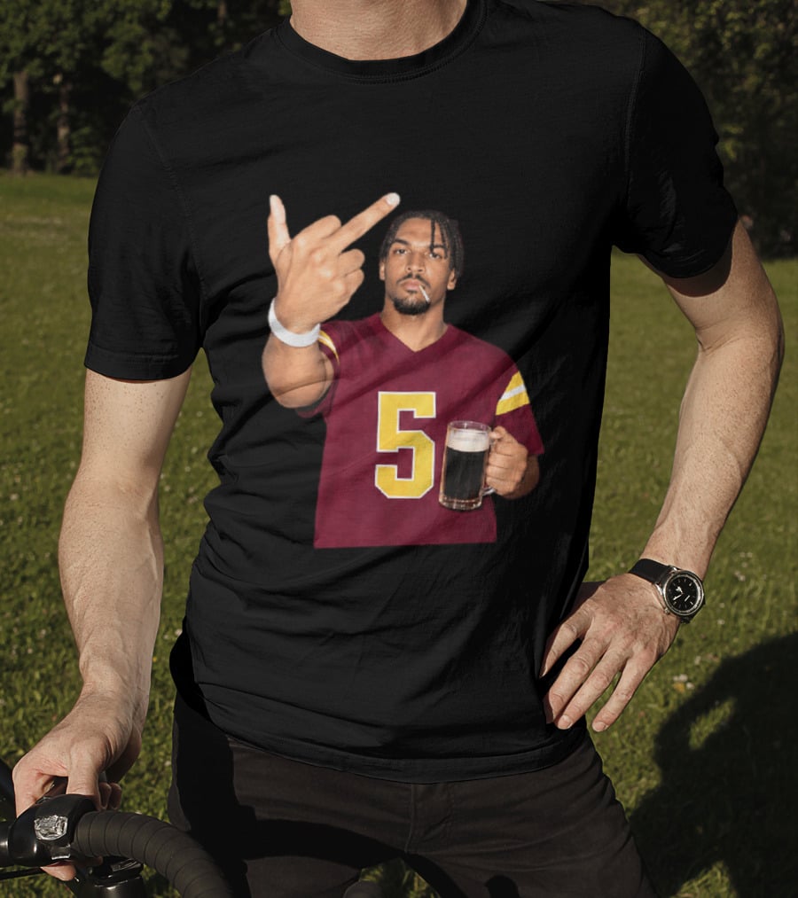 Jayden Daniels Middle Finger T-Shirt