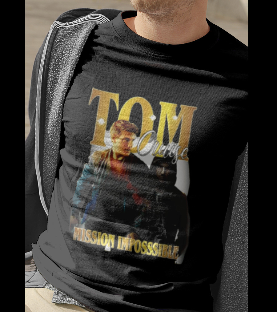 Tom Cruise Mission Impossible Two Men Standing Wearing Jackets T-Shirt
