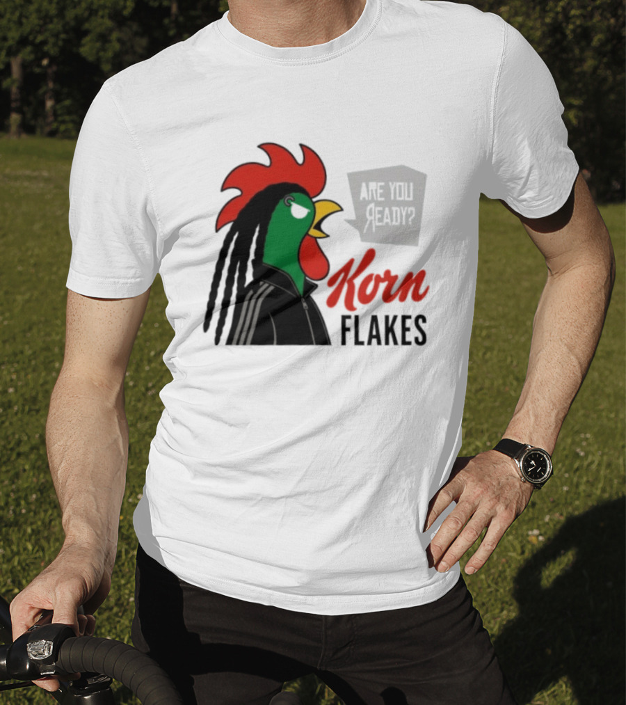 Korn Flakes Are You Ready Rooster Nu Metal T-Shirt