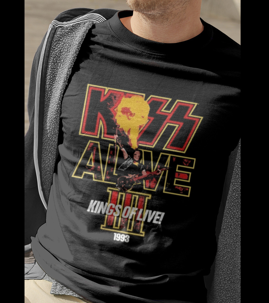 Kiss Alive III Kings Of Live 1993 T-Shirt