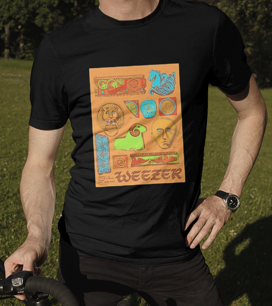 Weezer Detroit Little Caesars Arena September 27 2024 T-Shirt