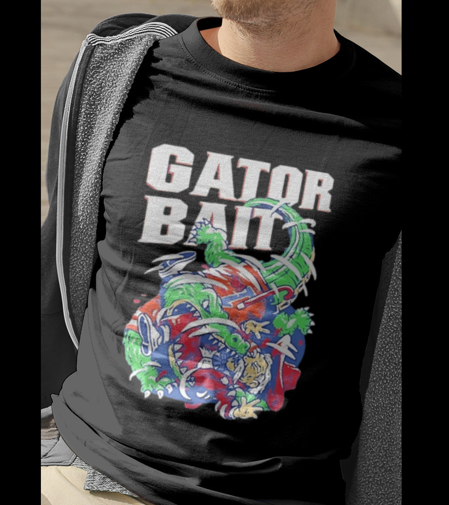 Gator Bait Fierce Florida Gators College Football Rivalry T-Shirt