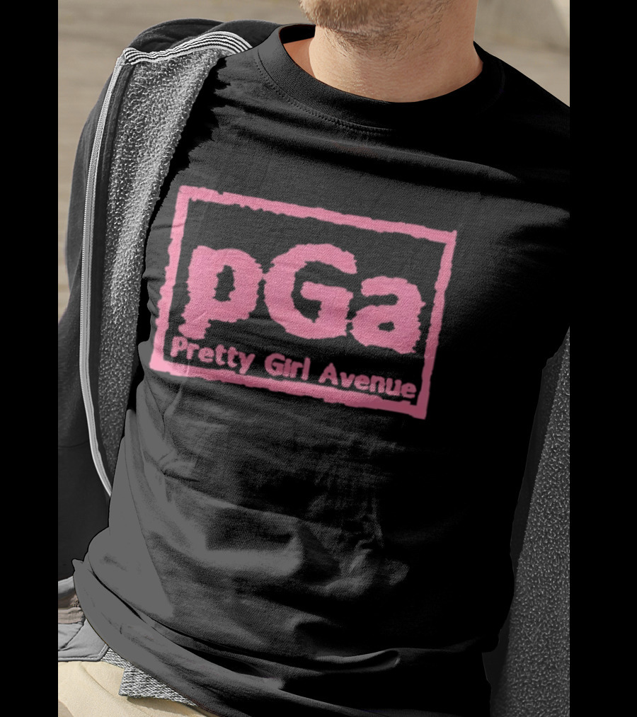Pretty Girl Avenue PGa Fashion Brand Pink T-Shirt
