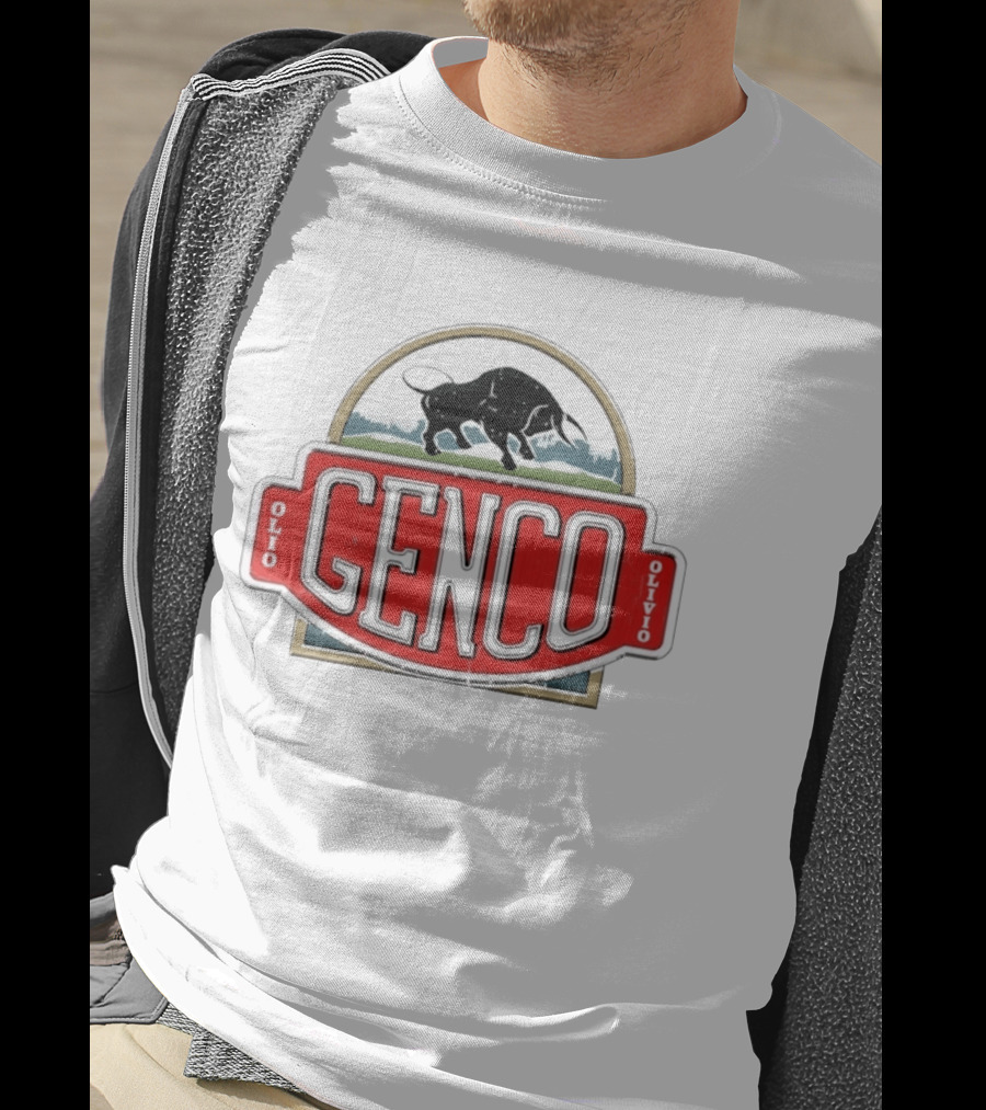 Genco Olive Oil The Godfather Bull Symbol Olio Olivo T-Shirt