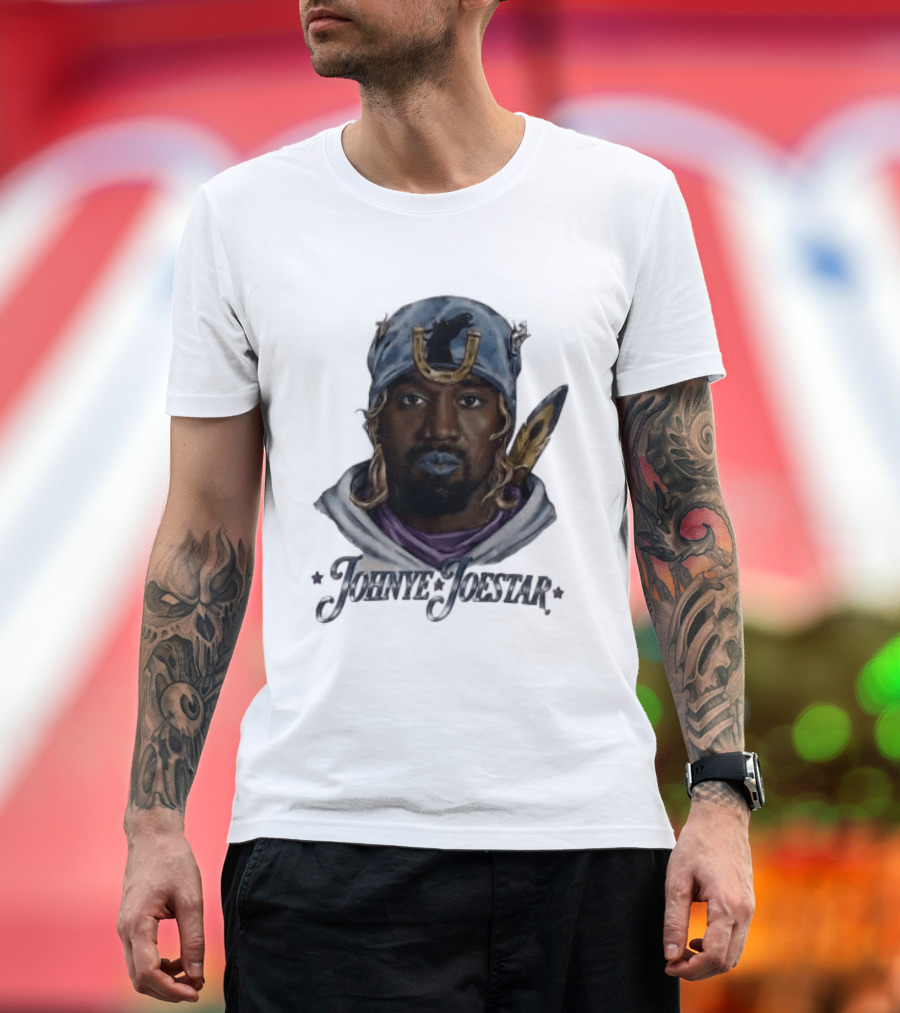 JOHN YE JOESTAR Anime Crossover Character Mashup T-Shirt