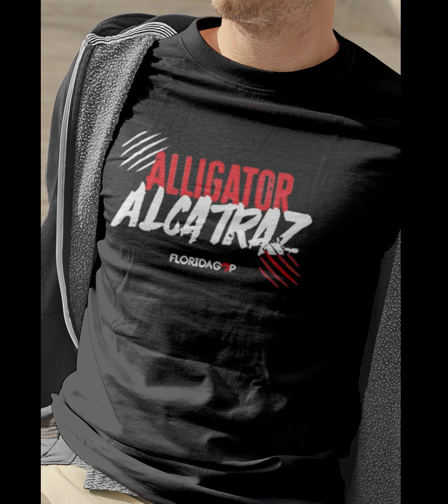 Alligator Alcatraz Florida Gop T-Shirt