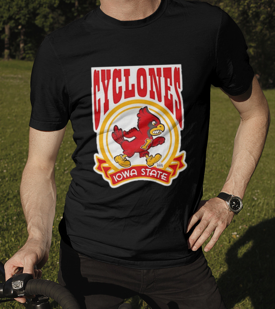 Iowa State Cyclones NCAA 1978 Mascot Bird T-Shirt