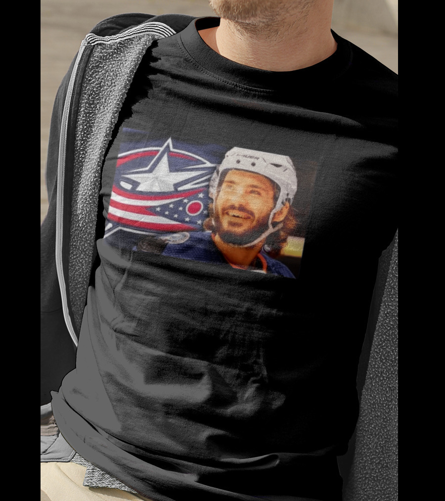 Columbus Blue Jackets Kirill Marchenko Latest Highlights T-Shirt