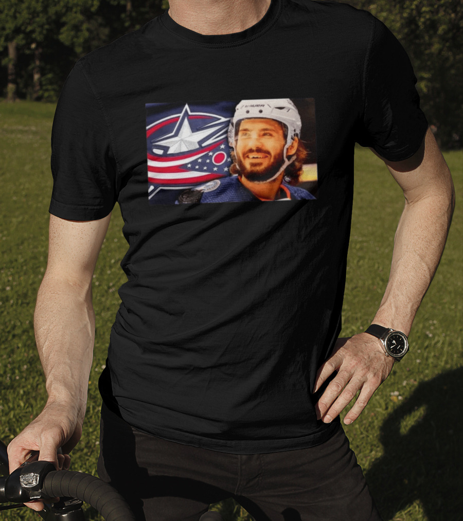 Columbus Blue Jackets Kirill Marchenko Latest Highlights T-Shirt