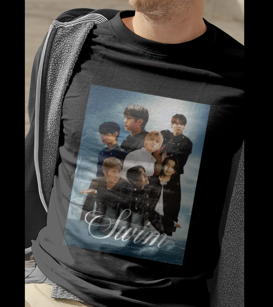 BTS Swim Song Of The Year VMAs Image With 'I Could Spend A Lifetime Ing You T-Shirt