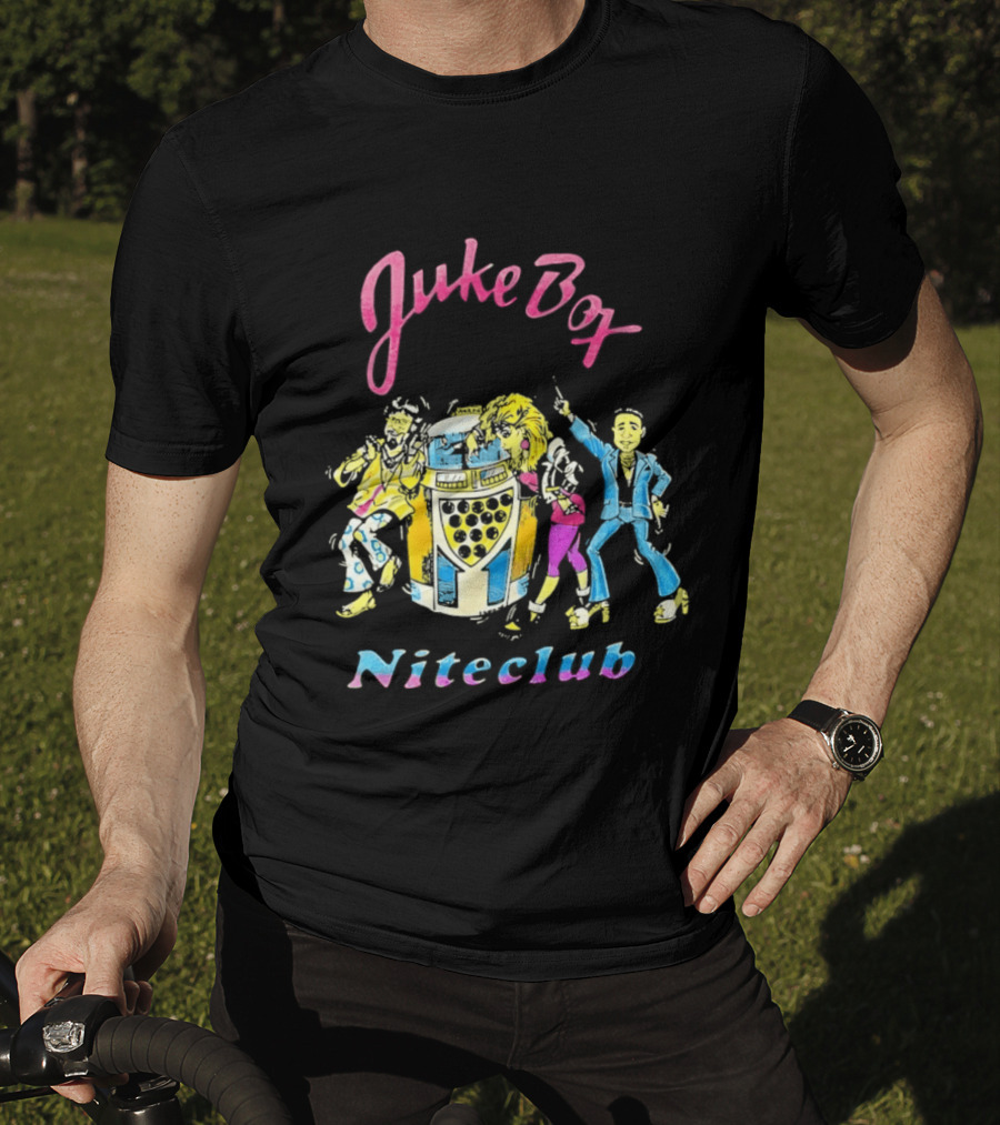 Juke Box Niteclub Retro Dance Party Vibes T-Shirt