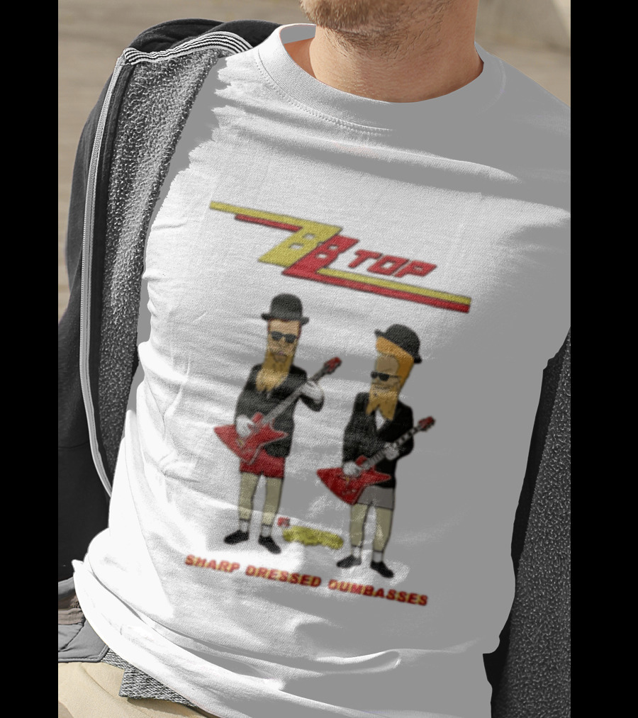 BB Top Beavis And Butt Head Sharp Dressed Dumbasses T-Shirt