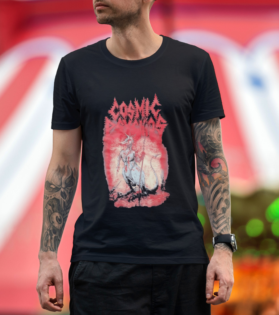 Cosmic Psychos Devil Kangaroo Australian Punk T-Shirt