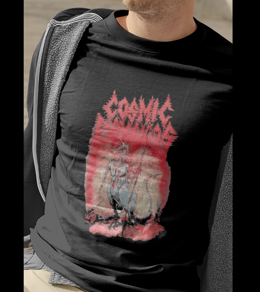 Cosmic Psychos Devil Kangaroo Australian Punk T-Shirt
