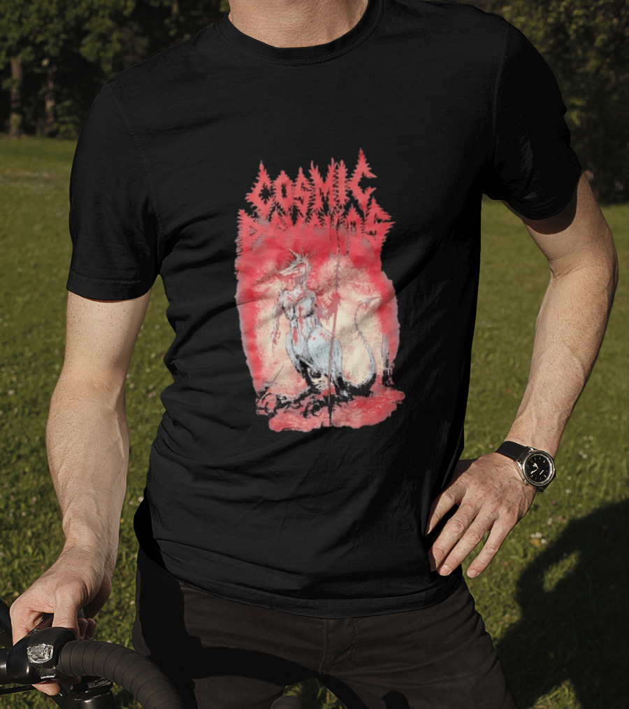 Cosmic Psychos Devil Kangaroo Australian Punk T-Shirt