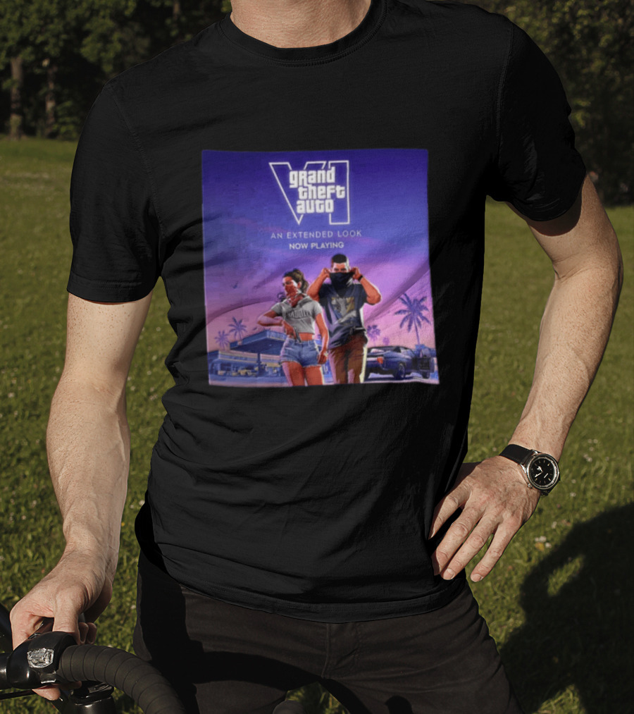Grand Theft Auto VI Lucia Jason An Extended Look Now Playing T-Shirt