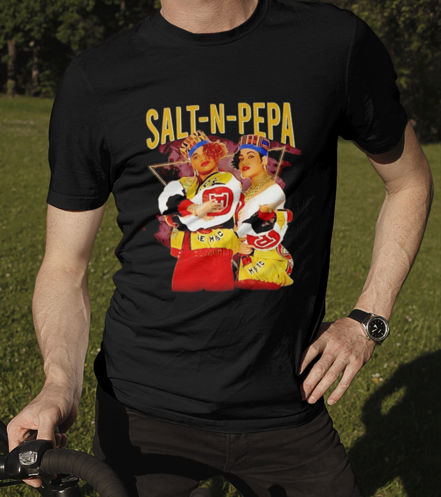 Salt N Pepa Iconic 90s Hip Hop Fashion T-Shirt