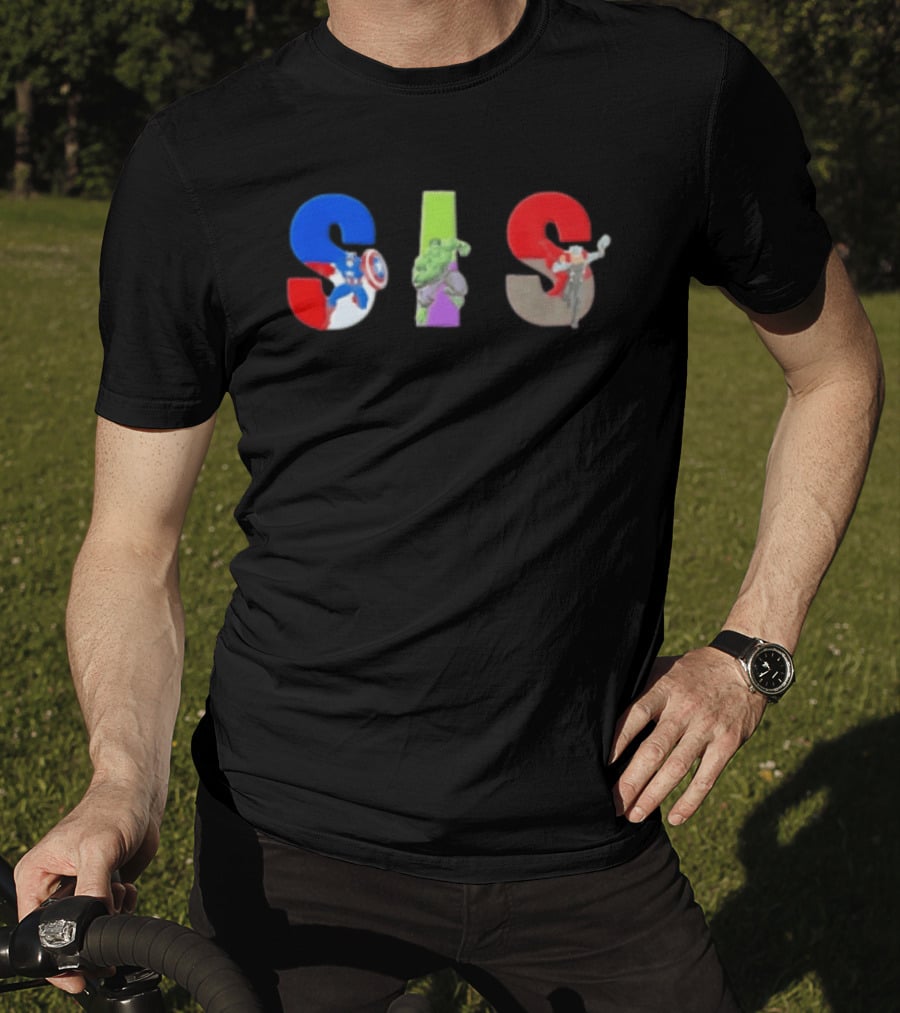 SIS Captain America Hulk Thor Avengers T-Shirt