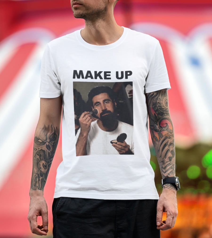 Soad Brazil Makeup Celebrity Face Applying Powder T-Shirt