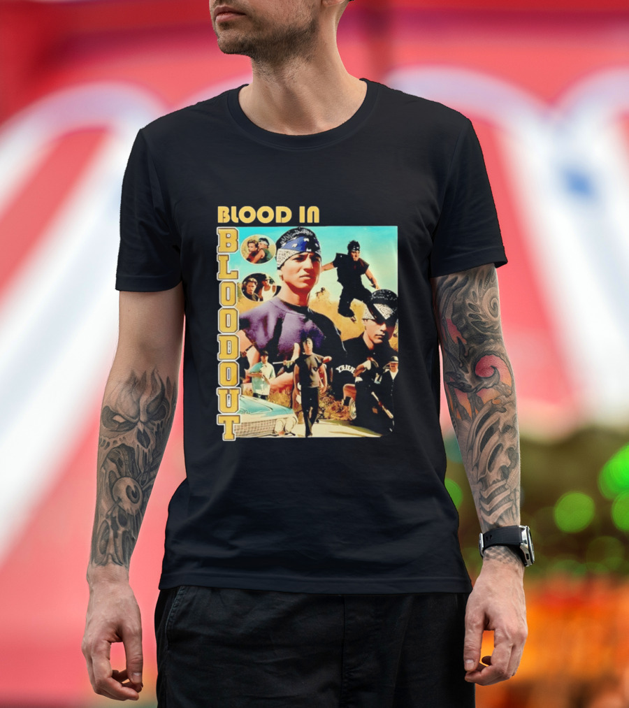 Blood In Blood Out 90s Cult Classic Movie T-Shirt