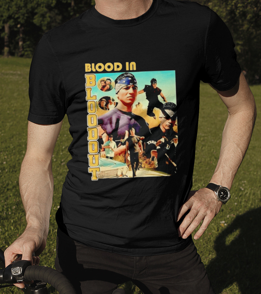 Blood In Blood Out 90s Cult Classic Movie T-Shirt