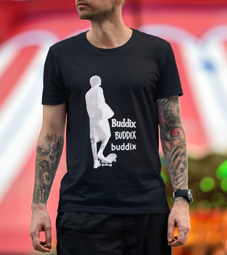 Buddix Skater Skateboarding Streetwear T-Shirt