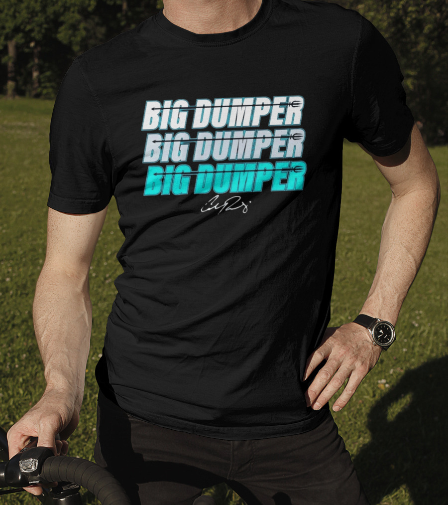 Cal Raleigh Big Dumper Seattle Mariners Baseball Signature T-Shirt