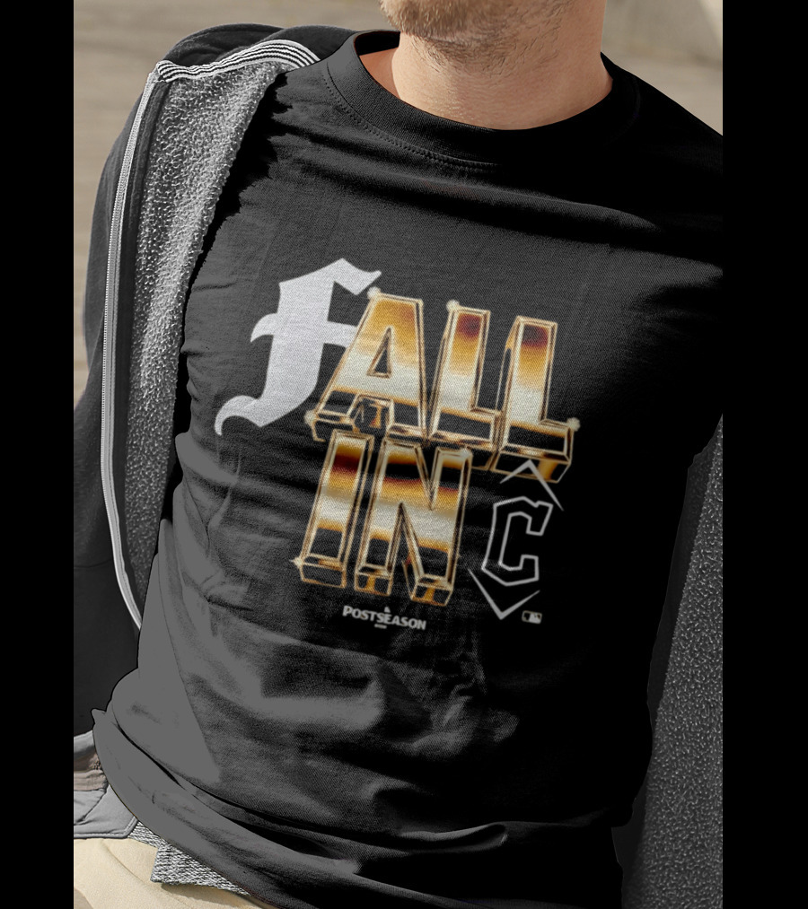 Cleveland Guardians Fall In C 2024 MLB Postseason T-Shirt