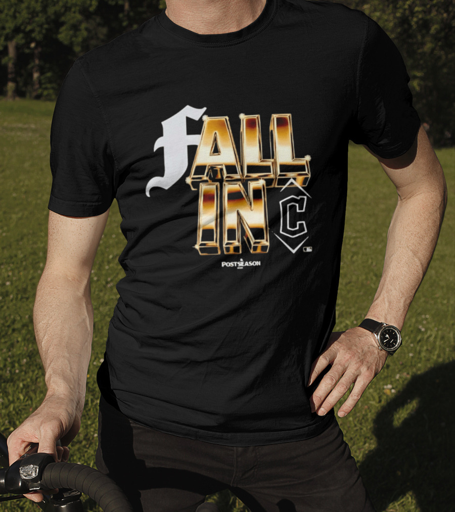 Cleveland Guardians Fall In C 2024 MLB Postseason T-Shirt