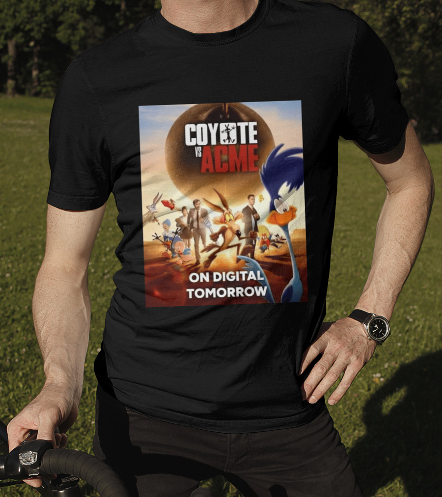 Coyote Vs Acme Digital Release Featuring Iconic Looney Tunes Characters T-Shirt